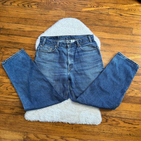 Levis 550 Vintage 90’s Men’s Relaxed Fit Jean Pants Sz 36x30 - Picture 14 of 14